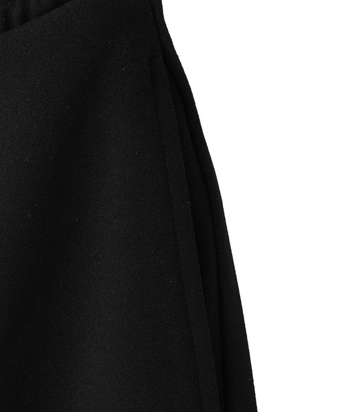 X-girl（エックスガール）の「WAISTCLOTH SET LAYERED PANTS（その他パンツ・レディース・ブラック/グレー・S/M）」の4枚目の写真