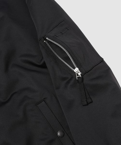 COMME des GARCONS HOMME（コム デ ギャルソン・オム）の「MA-1 STYLE KNIT CARDIGAN（カーディガン/ボレロ・メンズ・ブラック/チャコールグレー・S/M/L）」の8枚目の写真