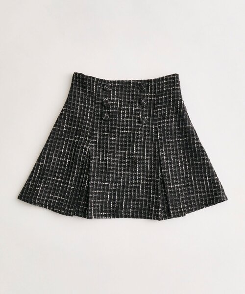 OLIVE des OLIVE（オリーブデオリーブ）の「ツイードミニスカート（スカート・レディース・ピンク/ブラック/オフホワイト・FREE）」の13枚目の写真