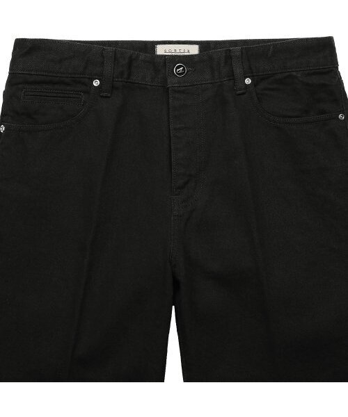 sortie（ソルティ）の「303 Deep Black Cone denim Jeans (Black)（デニムパンツ・メンズ・その他・X-LARGE/LARGE/MEDIUM/SMALL）」の2枚目の写真