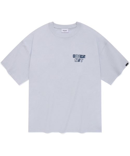 COVERNAT(カバーナット)の「フラワーベースTシャツスカイブルー(Tシャツ/カットソー・レディース・その他・X-LARGE/LARGE/MEDIUM/SMALL)」の2枚目の写真
