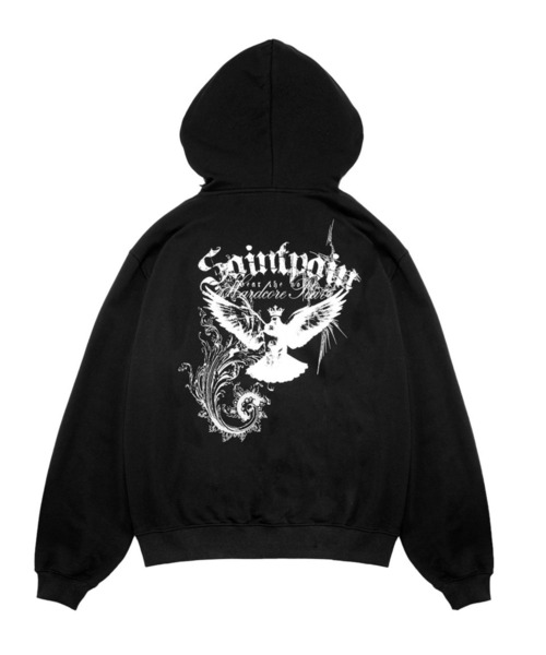 SAINTPAIN(セイントペイン)の「【UNISEX】SAINTPAIN/ファーフードジップアップ(パーカー・メンズ・ホワイト/ブラック・LARGE/MEDIUM)」の13枚目の写真