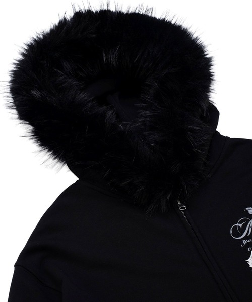 SAINTPAIN(セイントペイン)の「【UNISEX】SAINTPAIN/ファーフードジップアップ(パーカー・メンズ・ホワイト/ブラック・LARGE/MEDIUM)」の14枚目の写真