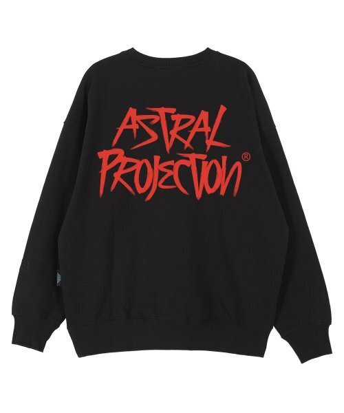 ASTRAL PROJECTION(アストラルプロジェクション)の「グラフィティレタリングオーバーサイズドロップショルダースウェット_ブラック(スウェット・メンズ・その他・LARGE/X-LARGE)」の2枚目の写真