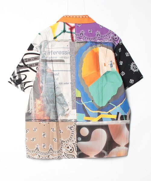 Children of the discordance(チルドレン オブ ザ ディスコ-ダンス)の「Children of the discordance / ×YAGI BANDANA PATCH WORK SHIRTS SS / COTDSH-140(シャツ/ブラウス・メンズ・ネイビー/レッド/その他/ブラック・3/2)」の6枚目の写真