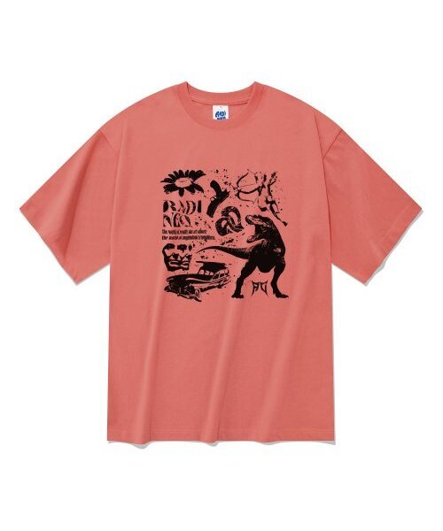 RADINEO(ラディネオ)の「20番手イマジン半袖Tシャツヴィンテージレッド(Tシャツ/カットソー・メンズ・その他・LARGE/MEDIUM/X-LARGE)」の1枚目の写真
