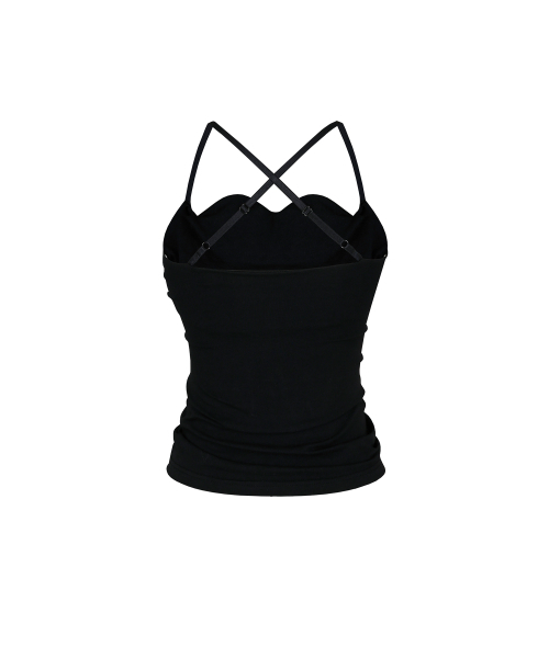 KASHIKO(カシコ)の「Braided Sleeveless Black(Tシャツ/カットソー・レディース・その他・FREE)」の2枚目の写真