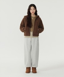 WOMAN BRUSHED JOGGER PANTS