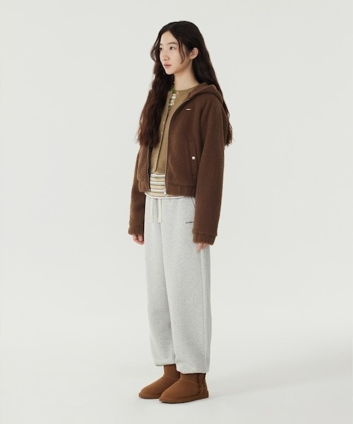 COVERNAT(カバーナット)の「WOMAN BRUSHED JOGGER PANTS(その他パンツ・レディース・杢グレー・LARGE/MEDIUM/SMALL)」の3枚目の写真