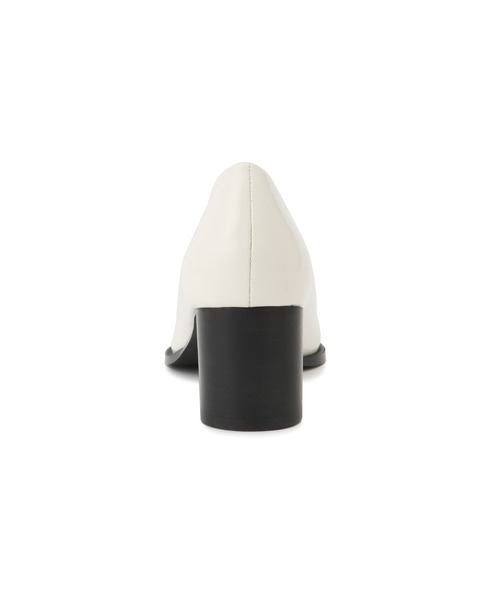 ADAM ET ROPE'（アダムエロペ）の「ポインテッドトゥパンプス（パンプス・レディース・オフホワイト/ブラック・23/23.5/24/24.5）」の12枚目の写真