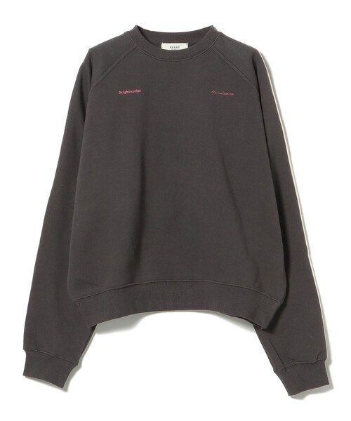 BEAMS HEART(ビームスハート)の「サイドライン ロゴ スウェット(Tシャツ/カットソー・レディース・チャコールグレー/ホワイト系その他5/ライトグレー・FREE)」の20枚目の写真