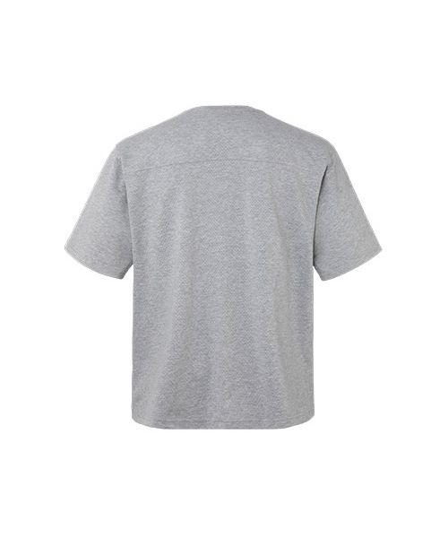 CHILLSA(チルサ)の「Infinity Over Fit Short Sleeve_Melange Gray(Tシャツ/カットソー・レディース・ライトグレー・1/2)」の3枚目の写真