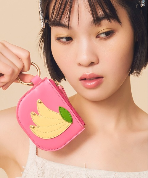 Casselini（キャセリーニ）の「Casselini(キャセリーニ)モチーフコインケース（コインケース・レディース・ブルー/ブラック/ピンク/シルバー・FREE）」の4枚目の写真