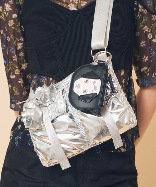 Casselini（キャセリーニ）の「Casselini(キャセリーニ)モチーフコインケース（コインケース・レディース・ブルー/ブラック/ピンク/シルバー・FREE）」の6枚目の写真