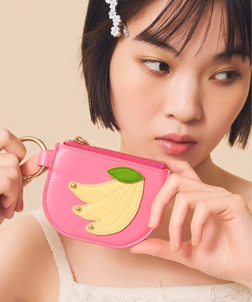 Casselini（キャセリーニ）の「Casselini(キャセリーニ)モチーフコインケース（コインケース・レディース・ブルー/ブラック/ピンク/シルバー・FREE）」の15枚目の写真