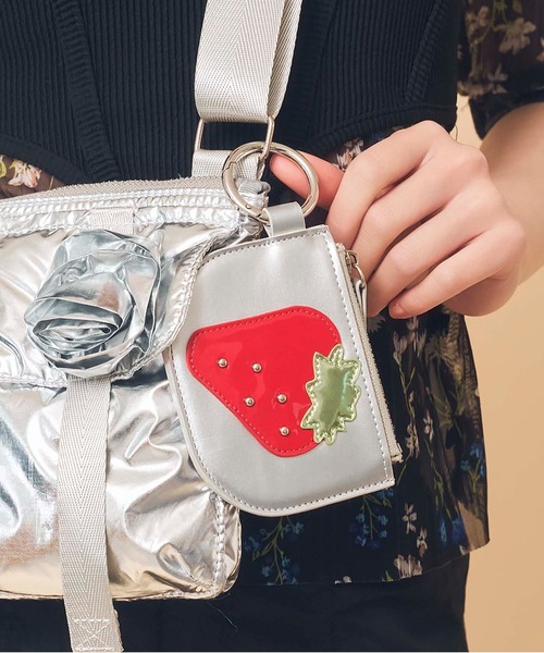 Casselini（キャセリーニ）の「Casselini(キャセリーニ)モチーフコインケース（コインケース・レディース・ブルー/ブラック/ピンク/シルバー・FREE）」の21枚目の写真