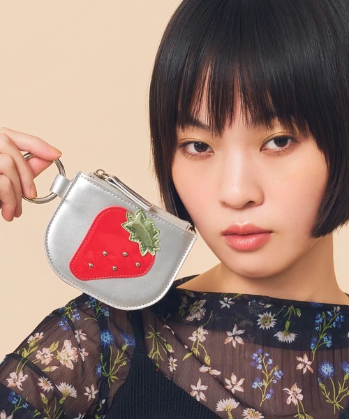 Casselini（キャセリーニ）の「Casselini(キャセリーニ)モチーフコインケース（コインケース・レディース・ブルー/ブラック/ピンク/シルバー・FREE）」の22枚目の写真