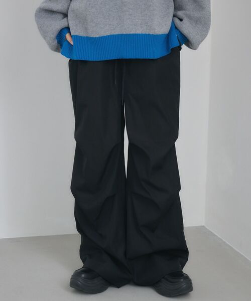 RETRO GIRL(レトロガール)の「カーブワイドPT(その他パンツ・レディース・ダークグリーン/ブラック/ブラウン・FREE)」の1枚目の写真