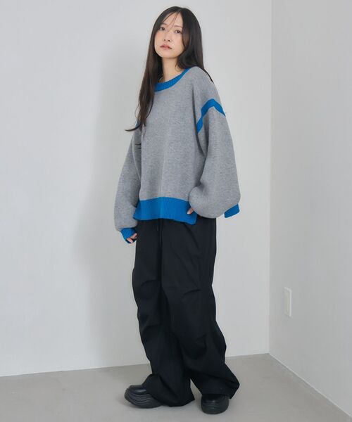 RETRO GIRL(レトロガール)の「カーブワイドPT(その他パンツ・レディース・ダークグリーン/ブラック/ブラウン・FREE)」の6枚目の写真