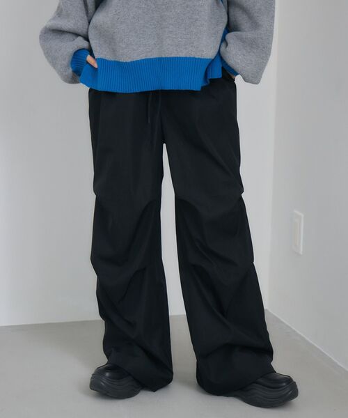 RETRO GIRL(レトロガール)の「カーブワイドPT(その他パンツ・レディース・ダークグリーン/ブラック/ブラウン・FREE)」の7枚目の写真