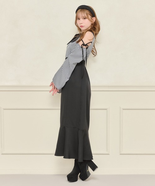 apres jour(アプレジュール)の「襟付きZIPワンピース(ワンピース・レディース・ブラック/ブラック系その他・フリー/X-LARGE)」の14枚目の写真