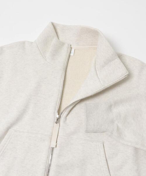 かぐれ(カグレ)の「コットンスウェットスタンドジップ(スウェット・レディース・オートミール/グレー・FREE)」の16枚目の写真