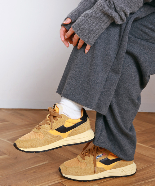 AUTRY / オートリー】REELWIND(Yellow)（スニーカー）｜AUTRY（オート