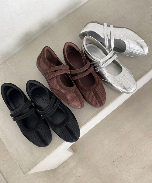 LE TALON（ルタロン）の「Lメリージェーンスニーカー（スニーカー・レディース・ブラウン/ブラック系その他/シルバー・25cm/24.5cm/24cm/23.5cm/23cm/22.5cm/22cm）」の4枚目の写真