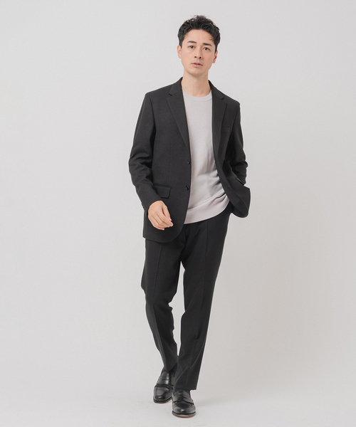 EDIFICE（エディフィス）の「ラフ ツイルスラックス【セットアップ着用可】（スラックス・メンズ・ブラック/ブラウン/ベージュ・LARGE/MEDIUM/SMALL/X-LARGE）」の7枚目の写真