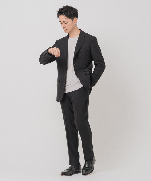 EDIFICE（エディフィス）の「ラフ ツイルスラックス【セットアップ着用可】（スラックス・メンズ・ブラック/ブラウン/ベージュ・LARGE/MEDIUM/SMALL/X-LARGE）」の8枚目の写真