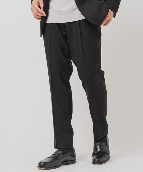 EDIFICE（エディフィス）の「ラフ ツイルスラックス【セットアップ着用可】（スラックス・メンズ・ブラック/ブラウン/ベージュ・LARGE/MEDIUM/SMALL/X-LARGE）」の12枚目の写真