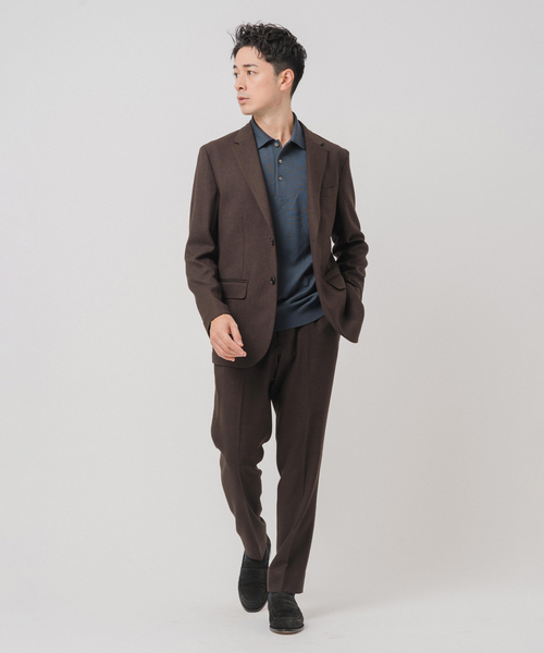 EDIFICE（エディフィス）の「ラフ ツイルスラックス【セットアップ着用可】（スラックス・メンズ・ブラック/ブラウン/ベージュ・LARGE/MEDIUM/SMALL/X-LARGE）」の17枚目の写真