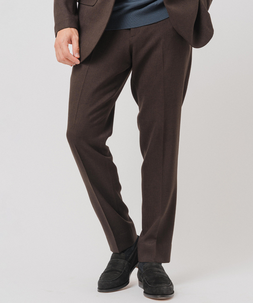 EDIFICE（エディフィス）の「ラフ ツイルスラックス【セットアップ着用可】（スラックス・メンズ・ブラック/ブラウン/ベージュ・LARGE/MEDIUM/SMALL/X-LARGE）」の19枚目の写真