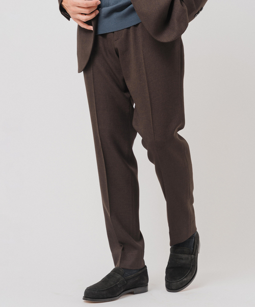 EDIFICE（エディフィス）の「ラフ ツイルスラックス【セットアップ着用可】（スラックス・メンズ・ブラック/ブラウン/ベージュ・LARGE/MEDIUM/SMALL/X-LARGE）」の21枚目の写真