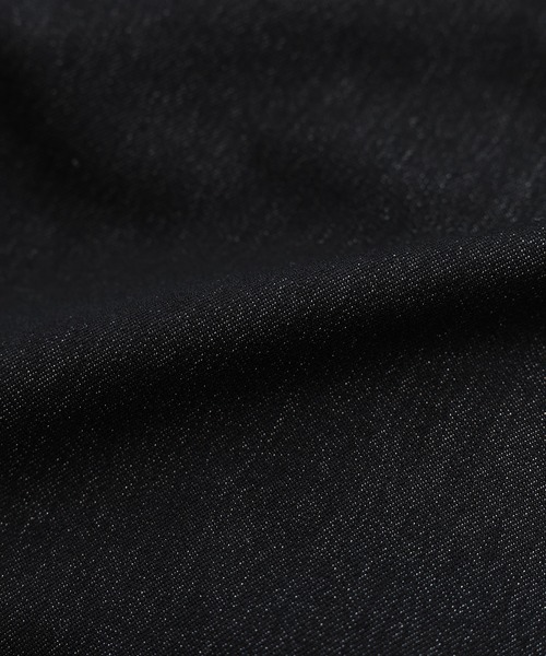 ASTRONOMY（アストロノミー）の「【セットアップ対応】【ネバーリジット】ワイド2タックTRデニムスラックス（デニムパンツ・メンズ・ブラック/ブルー・S/M/L/XL）」の22枚目の写真