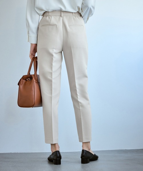 ROPE' PICNIC（ロペピクニック）の「【WEB限定カラー】360°ウルトラストレッチ テーパードパンツ/花粉ガード・セットアップ対応（その他パンツ・レディース・グレー系その他/ブラック/ネイビー/ベージュ系その他/ブルー系その他5・M/S/L）」の15枚目の写真