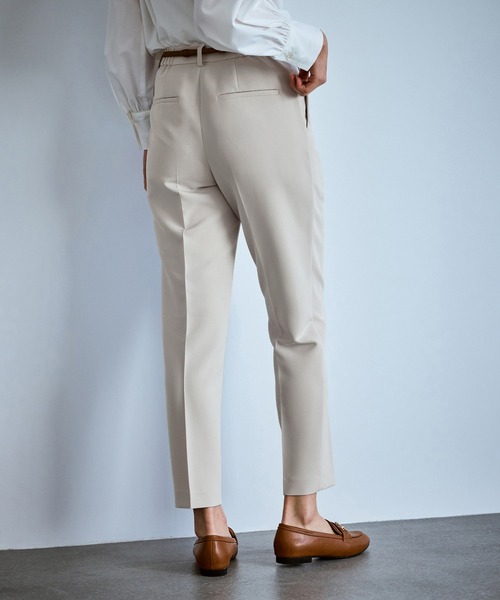 ROPE' PICNIC（ロペピクニック）の「【WEB限定カラー】360°ウルトラストレッチ テーパードパンツ/花粉ガード・セットアップ対応（その他パンツ・レディース・グレー系その他/ブラック/ネイビー/ベージュ系その他/ブルー系その他5・M/S/L）」の19枚目の写真