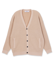 MAKEITTO（メイキット）の「デイリービスコースカーディガン_ベージュ（カーディガン/ボレロ）」