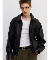 FRAGE（フラゲ）の「80年代ベジタブルラムスキンボンバージャケット（ライダースジャケット）」