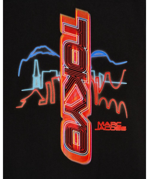 MARC JACOBS（マークジェイコブス）の「THE CITY TEE/ザ シティ ティー 東京（Tシャツ/カットソー・レディース・ピンク系その他・M/S/XS/L）」の3枚目の写真