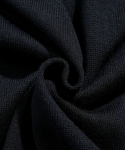 Starting Over(スターティングオーバー)の「studded high-gauge knit crewneck cardigan/スタッズ デザイン ハイゲージ ニット クルーネック カーディガン 短丈 カーデ(カーディガン/ボレロ・メンズ・ブラック/グレー・M/L)」の9枚目の写真