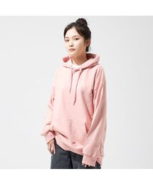 APOSTROPHE COMMA（アポストロフィコンマ）の「ダブルACOロゴフードパーカー（ライトピンク/ホワイト）（パーカー）」