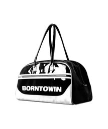 バッグ BORNTOWIN ENAMEL SHOULDER BAG [BLACK] BORN TO WIN（ボーントゥウィン）の「BORNTOWIN ENAMEL SHOULDER BAG