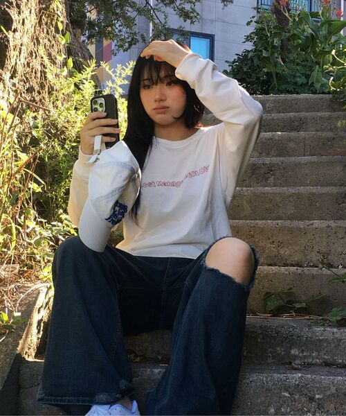 LMCの「FN DOODLE LONG SLV TEE black(Tシャツ/カットソー・レディース・その他・L/M/S/XL)」の9枚目の写真
