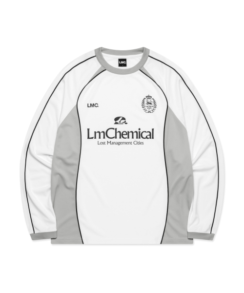 LMCの「CHEMICAL SOCCER LONG SLV JERSEY white(Tシャツ/カットソー・レディース・その他・S/M/L)」の1枚目の写真