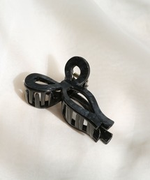 colleca la（コレカラ）の「マーブルリボンバンスクリップ（バレッタ/ヘアクリップ）」