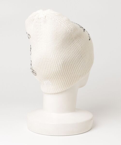 Y-3（ワイスリー）の「Y-3 GRAPHIC BEANIE（ニットキャップ/ビーニー・メンズ・ホワイト系その他・FREE）」の2枚目の写真