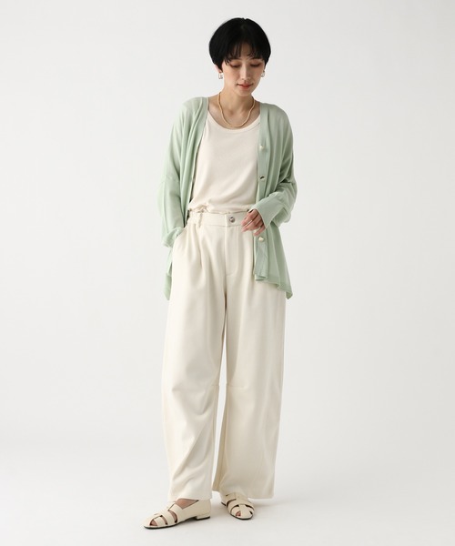 Elura(エルーラ)の「サラサラタッチ2WAYカーディガン/656775(カーディガン/ボレロ・レディース・ブラック/ライトグリーン/ブラウン/ホワイト・FREE)」の22枚目の写真