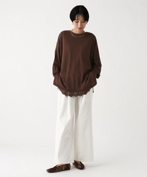 Elura(エルーラ)の「サラサラタッチ2WAYカーディガン/656775(カーディガン/ボレロ・レディース・ブラック/ライトグリーン/ブラウン/ホワイト・FREE)」の17枚目の写真