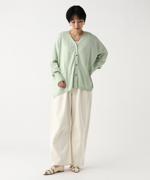 Elura(エルーラ)の「サラサラタッチ2WAYカーディガン/656775(カーディガン/ボレロ・レディース・ブラック/ライトグリーン/ブラウン/ホワイト・FREE)」の21枚目の写真